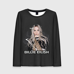 Лонгслив женский BILLIE EILISH, цвет: 3D-принт