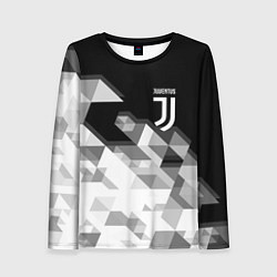 Лонгслив женский JUVENTUS, цвет: 3D-принт