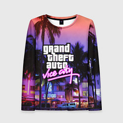 Женский лонгслив Grand Theft Auto Vice City