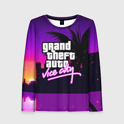 Женский лонгслив GTA:VICE CITY