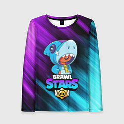 Женский лонгслив BRAWL STARS LEON SHARK