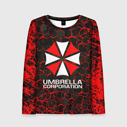 Лонгслив женский UMBRELLA CORPORATION, цвет: 3D-принт