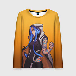 Лонгслив женский Maya, цвет: 3D-принт