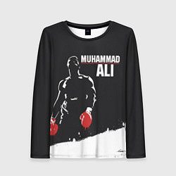 Женский лонгслив Muhammad Ali
