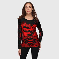 Лонгслив женский Judas Priest, цвет: 3D-принт — фото 2