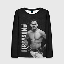 Лонгслив женский EL CUCUY Tony Ferguson, цвет: 3D-принт