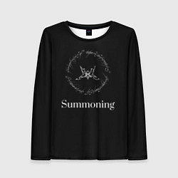 Женский лонгслив Summoning