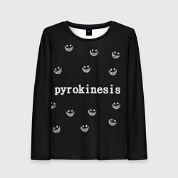 Лонгслив женский Pyrokinesis, цвет: 3D-принт
