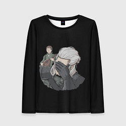 Лонгслив женский The Witcher Facepalm, цвет: 3D-принт