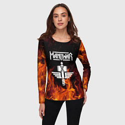 Лонгслив женский Manowar, цвет: 3D-принт — фото 2