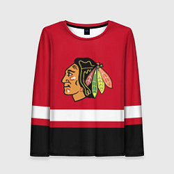 Женский лонгслив Chicago Blackhawks