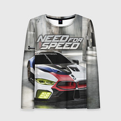Лонгслив женский Need for Speed, цвет: 3D-принт