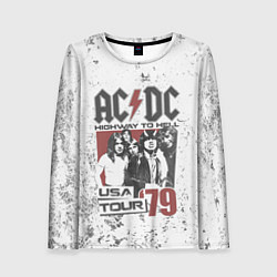Женский лонгслив ACDC