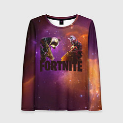Лонгслив женский Fortnite, цвет: 3D-принт