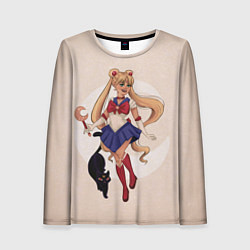 Женский лонгслив Sailor Moon