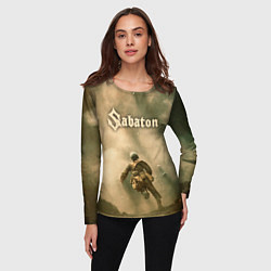 Лонгслив женский Sabaton, цвет: 3D-принт — фото 2