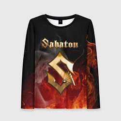 Лонгслив женский SABATON, цвет: 3D-принт