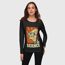 Лонгслив женский Futurama Science, цвет: 3D-принт — фото 2
