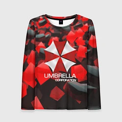 Лонгслив женский Umbrella Corp, цвет: 3D-принт