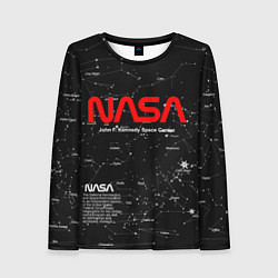 Женский лонгслив NASA