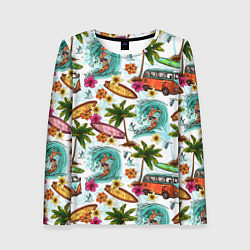 Женский лонгслив Летнее Настроение