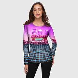 Лонгслив женский HOTLINE MIAMI 2, цвет: 3D-принт — фото 2