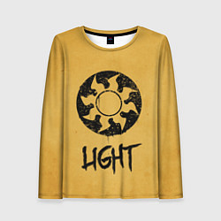 Лонгслив женский Emblems Light, цвет: 3D-принт