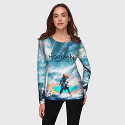 Лонгслив женский HORIZON ZERO DAWN, цвет: 3D-принт — фото 2