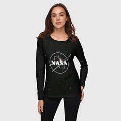 Лонгслив женский NASA l НАСА S, цвет: 3D-принт — фото 2