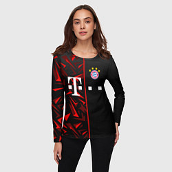 Лонгслив женский FC Bayern Munchen Форма, цвет: 3D-принт — фото 2