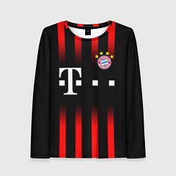 Лонгслив женский FC Bayern Munchen, цвет: 3D-принт