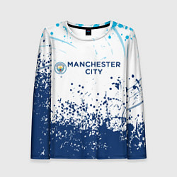 Лонгслив женский Manchester City, цвет: 3D-принт