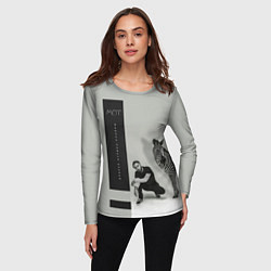 Лонгслив женский МОТ, цвет: 3D-принт — фото 2