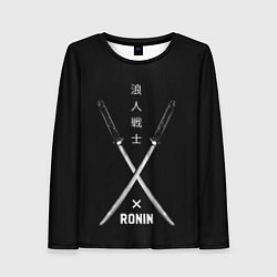 Лонгслив женский Ronin, цвет: 3D-принт