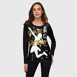 Лонгслив женский Haikyuu Haikyu Haikuu, цвет: 3D-принт — фото 2