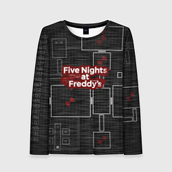 Женский лонгслив Five Nights At Freddy