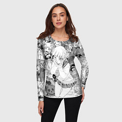 Лонгслив женский Химико Тога, цвет: 3D-принт — фото 2