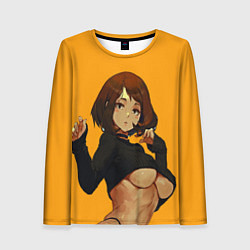 Женский лонгслив Uraraka Ahegao Урарака