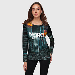 Лонгслив женский Metro Exodus, цвет: 3D-принт — фото 2