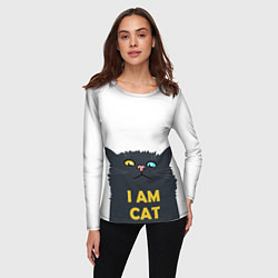 Лонгслив женский I AM CAT, цвет: 3D-принт — фото 2