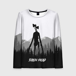 Женский лонгслив SIREN HEAD DARK FOREST