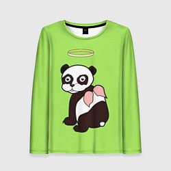 Лонгслив женский Святая панда, цвет: 3D-принт