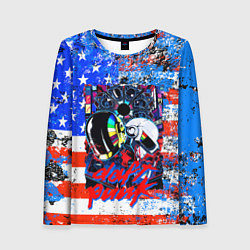 Лонгслив женский Daft Punk american dream, цвет: 3D-принт