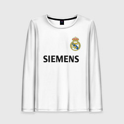 Лонгслив женский Р Карлос футболка Реала, цвет: 3D-принт