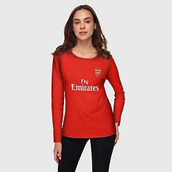 Лонгслив женский Г Мхитарян футболка Арсенал, цвет: 3D-принт — фото 2
