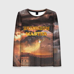 Лонгслив женский Dungeon Master, цвет: 3D-принт