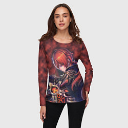 Лонгслив женский Diluc - Genshin Impact, цвет: 3D-принт — фото 2