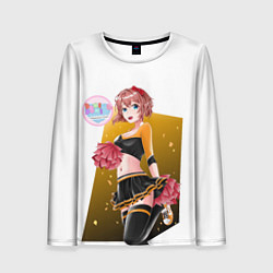 Лонгслив женский Saeri Doki Doki LiteratureClub, цвет: 3D-принт