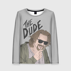 Лонгслив женский The Dude, цвет: 3D-принт