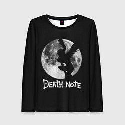 Лонгслив женский Мрачный Рюк Death Note, цвет: 3D-принт